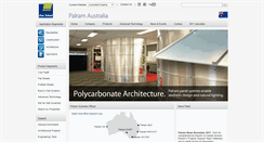 Desktop Screenshot of palram.com.au